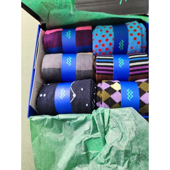 6 Pack Mens dress socks - Mio Marino~NEW IN BOX - Picture 5 of 9